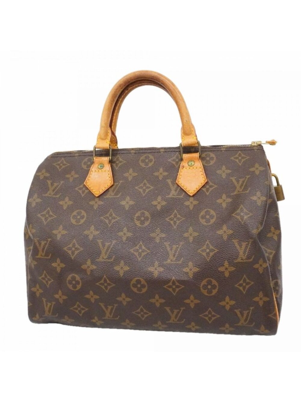 Louis Vuitton Handbag Monogram Speedy 30 Brown